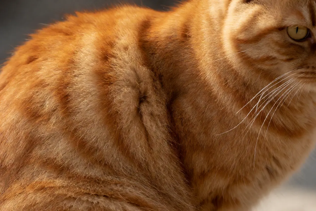 7 Curiosidades Sobre Gatos que Vão Surpreender Você Gato laranja em close mostrando pelagem