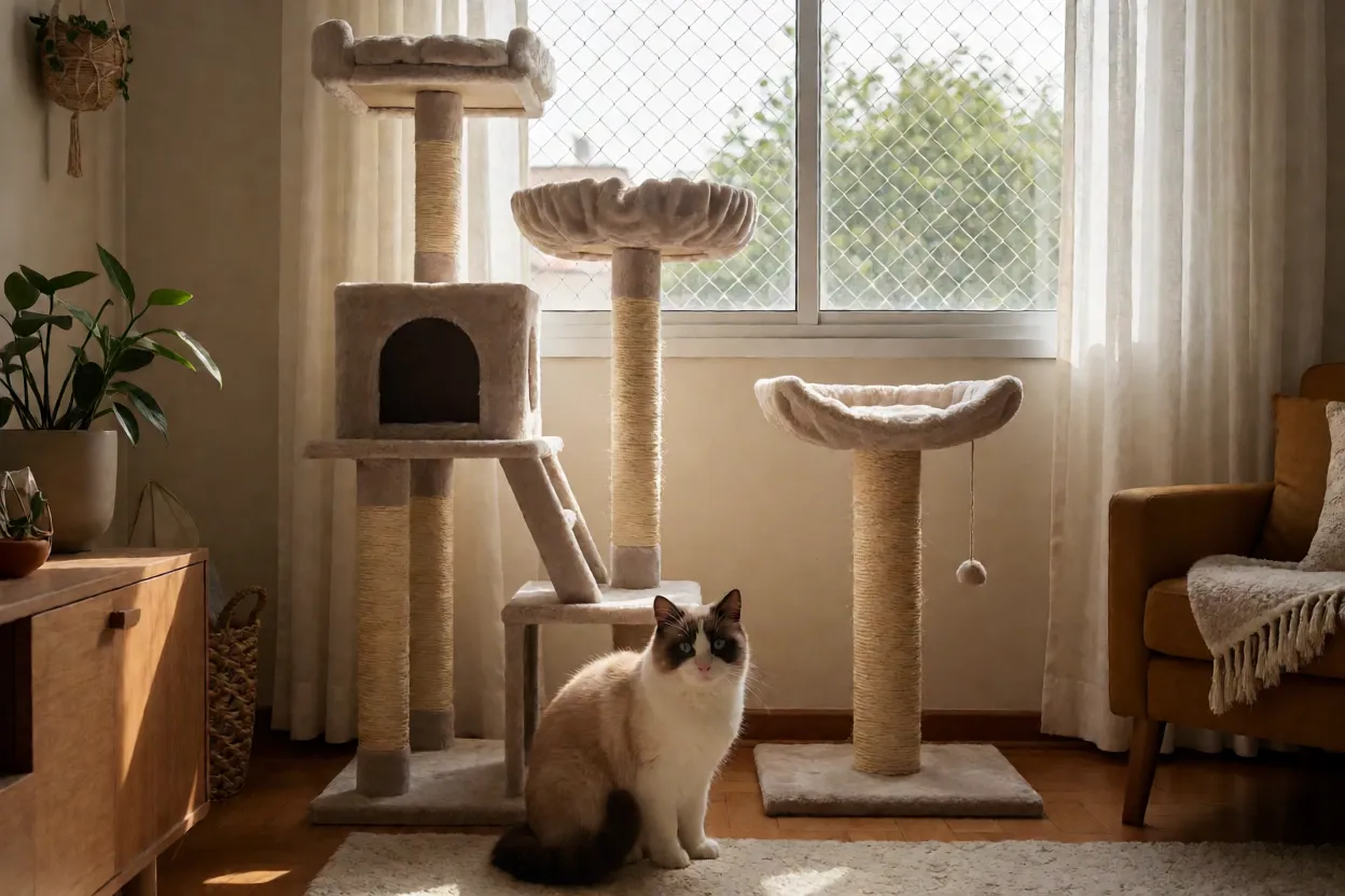 7 Dicas para Deixar a Casa Mais Confortável para o Gato