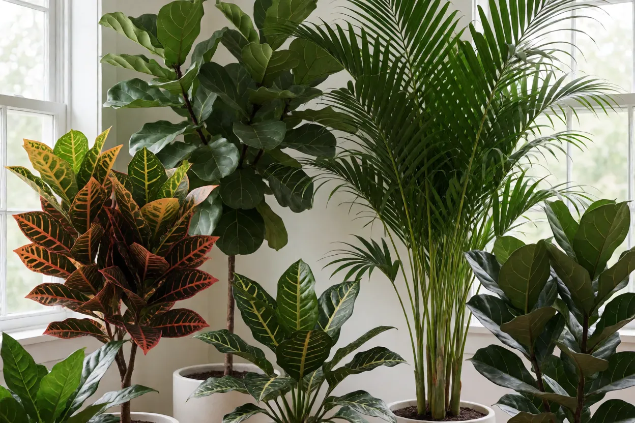 Sele&ccedil;&atilde;o de plantas de interior problem&aacute;ticas em ambiente interno