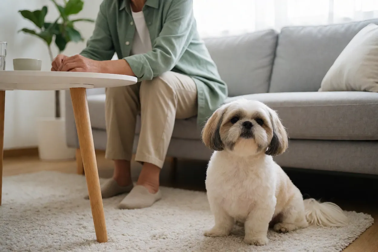 C&atilde;es de companhia vivendo bem em apartamento
