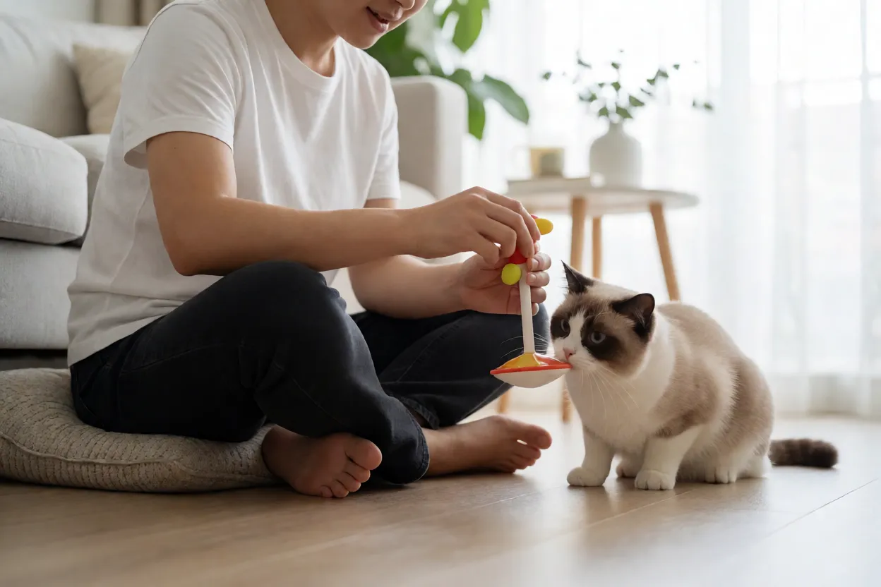 7 Raças de Gatos Raras que Muita Gente Não Sabe que Existe Rotina de brincadeira com gato raro