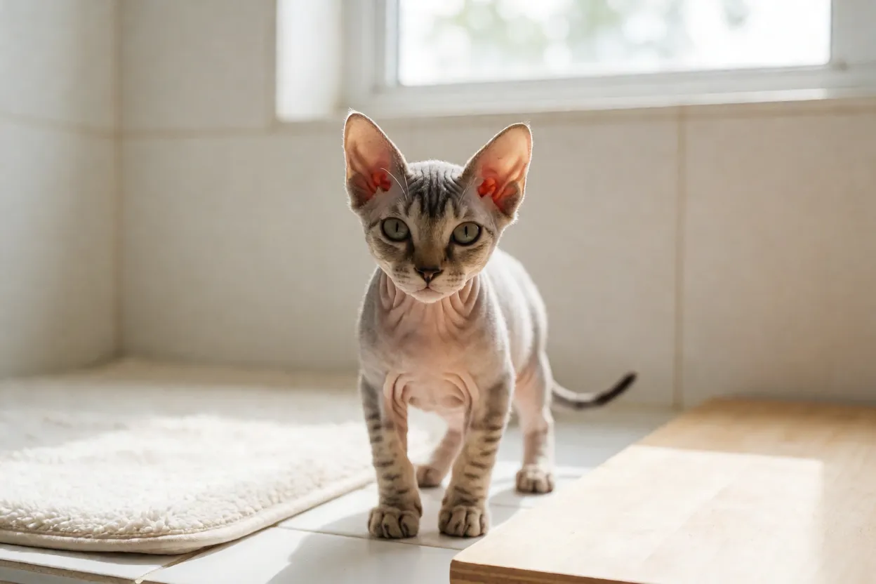 7 Raças de Gatos Raras que Muita Gente Não Sabe que Existe Filhote de raça rara aguardando