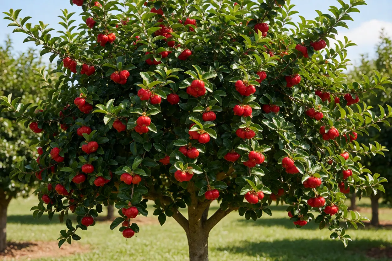 Aceroleira: como cultivar, época de frutificação e cuidados com a árvore
