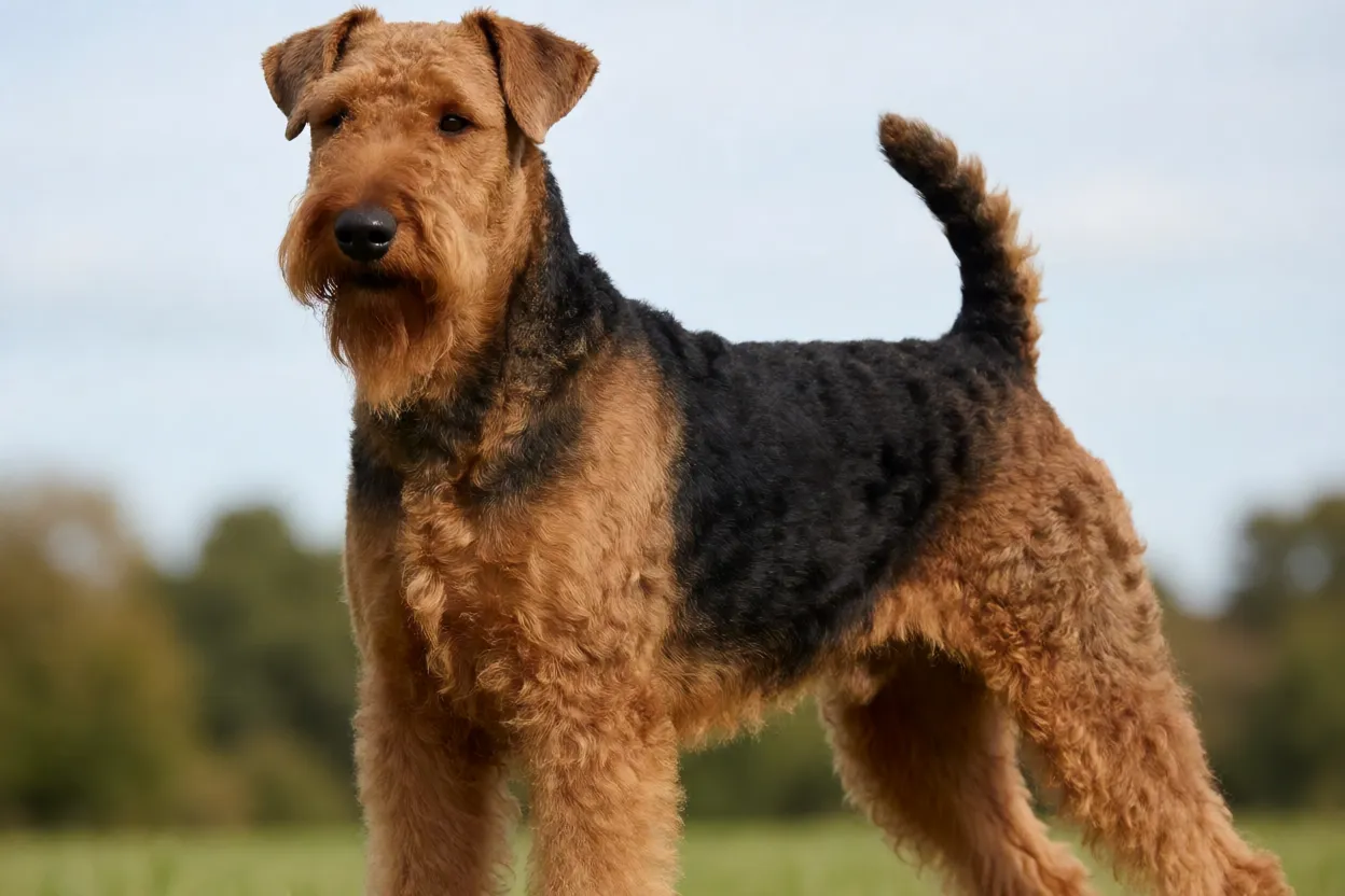 Airedale Terrier: tamanho, inteligência, personalidade e como cuidar