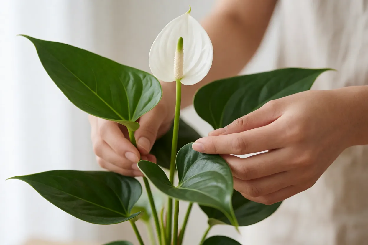 Verificando a planta para identificar sinais de problemas