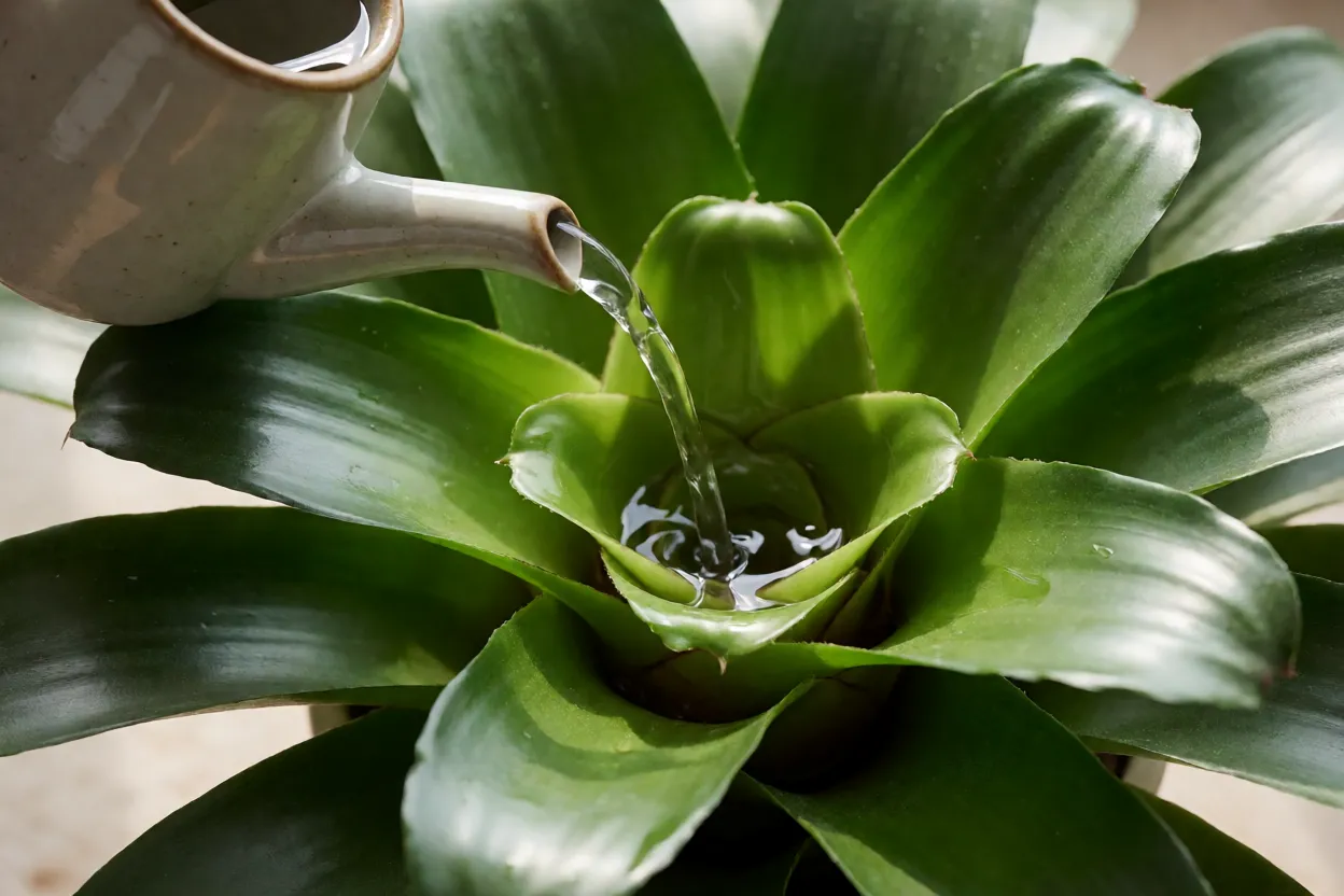 Bromélia-neoregelia: tipos, cores, características e cuidados com a planta Rega da neoregelia diretamente na copa central