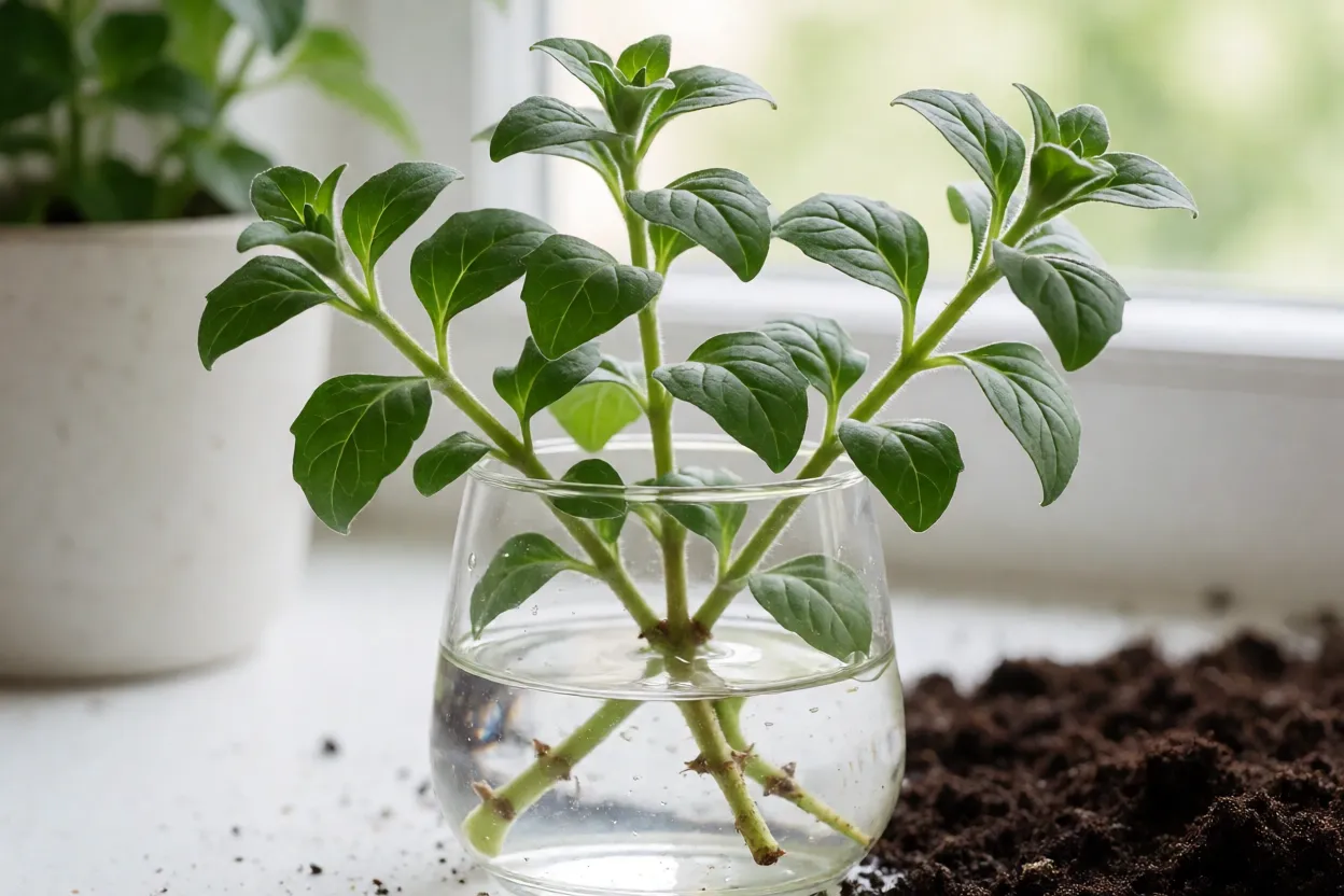 Calibrachoa: como cuidar da planta pendente em vasos e cestas Estacas de calibrachoa enraizando