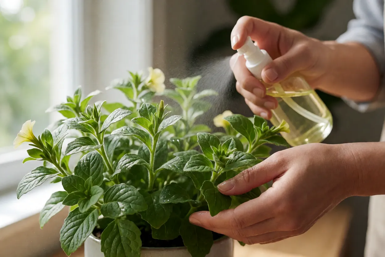 Calibrachoa: como cuidar da planta pendente em vasos e cestas Adubação líquida em calibrachoa
