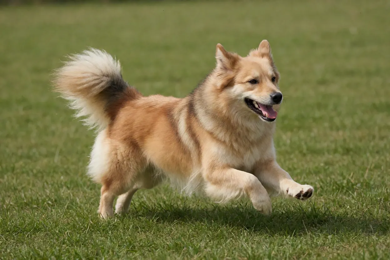 Cão de Canaã: origem, comportamento, características e como cuidar da raça Cão de Canaã correndo em área aberta durante exercício