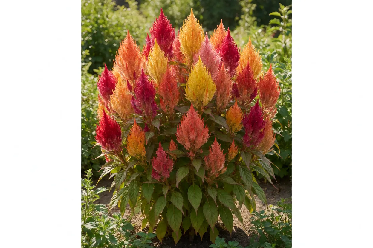 Celósia Plumosa: como cultivar a flor de penachos, cores e cuidados