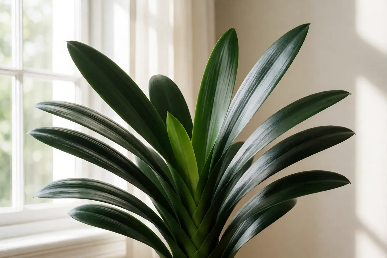 Clívia: características, cores, floração e como cuidar Clívia em ambiente de meia-sombra com luz filtrada