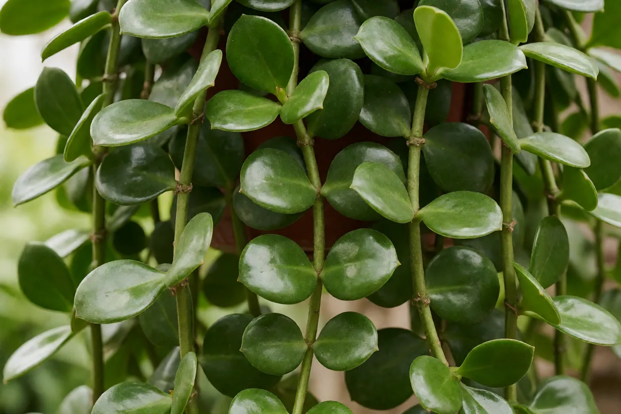 Columéia-batom: características, floração e como cultivar a planta Folhas carnudas e ramos pendentes da columéia-batom