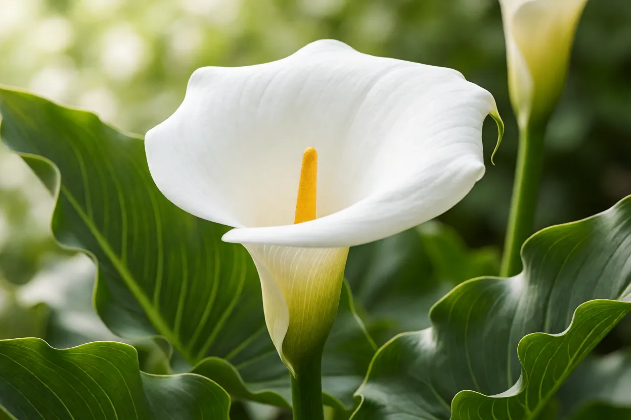 Copo-de-leite: como cultivar a flor branca, floração e cuidados