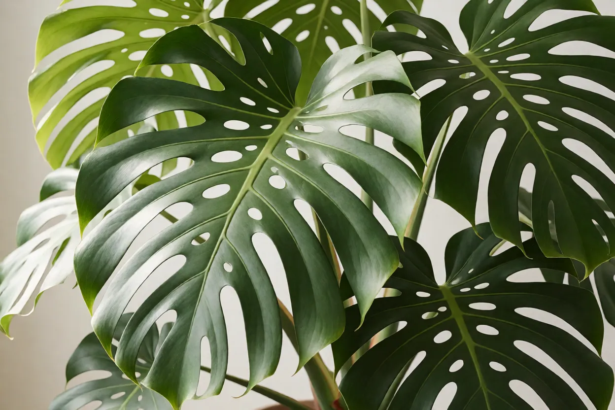 Aviso de toxicidade da Monstera deliciosa para pets