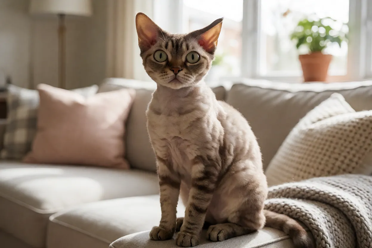 Devon Rex: características, pelagem e personalidade do gato