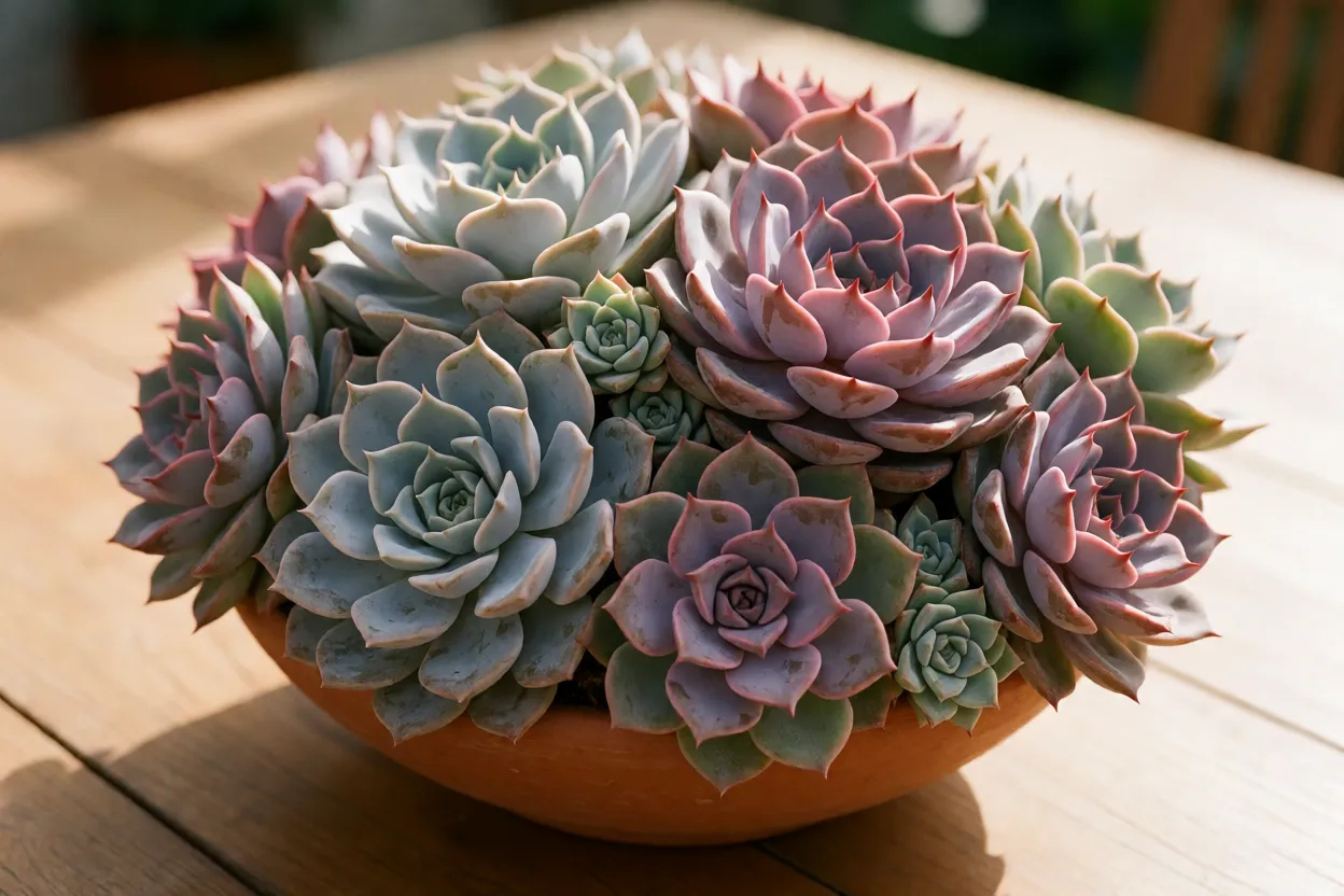 Echeveria: tipos, cores, formatos das folhas e cuidados com a suculenta