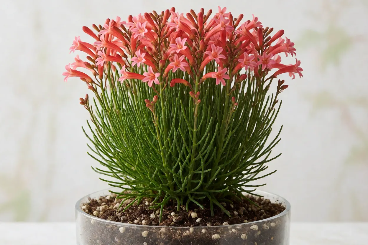 Substrato e solo preparado para plantio de flor-de-coral