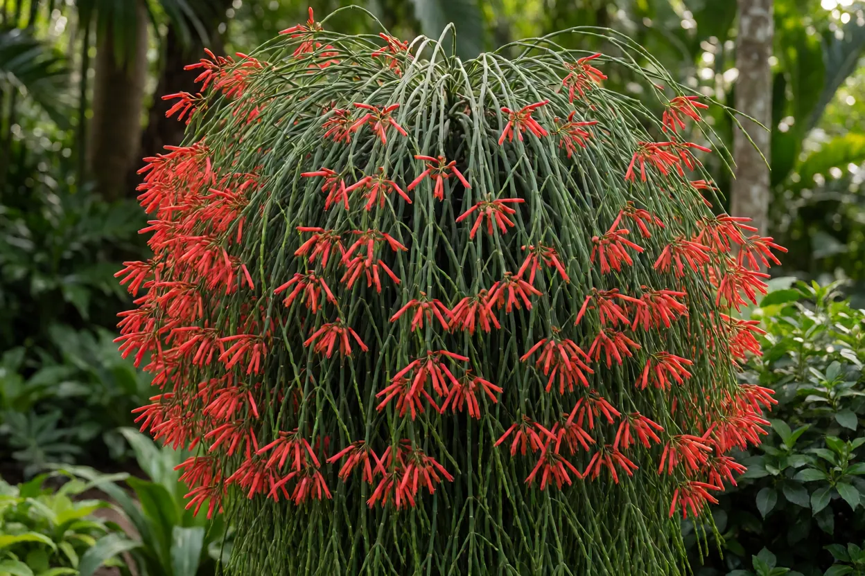 Flor-de-coral-vermelha: características, floração, cores e cuidados