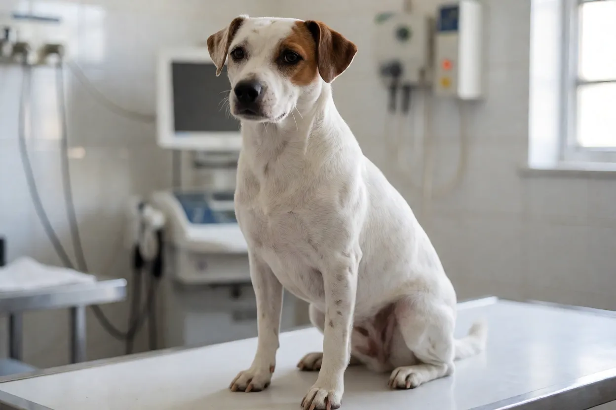 Fox Paulistinha: personalidade e tudo sobre a raça brasileira Fox Paulistinha em consulta veterinária de rotina
