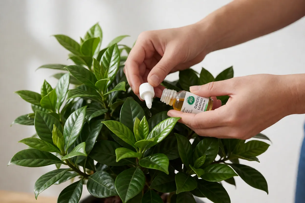 Gardênia-do-cabo: características, perfume, floração e como cultivar Adubação de gardênia-do-cabo com fertilizante para acidófilas