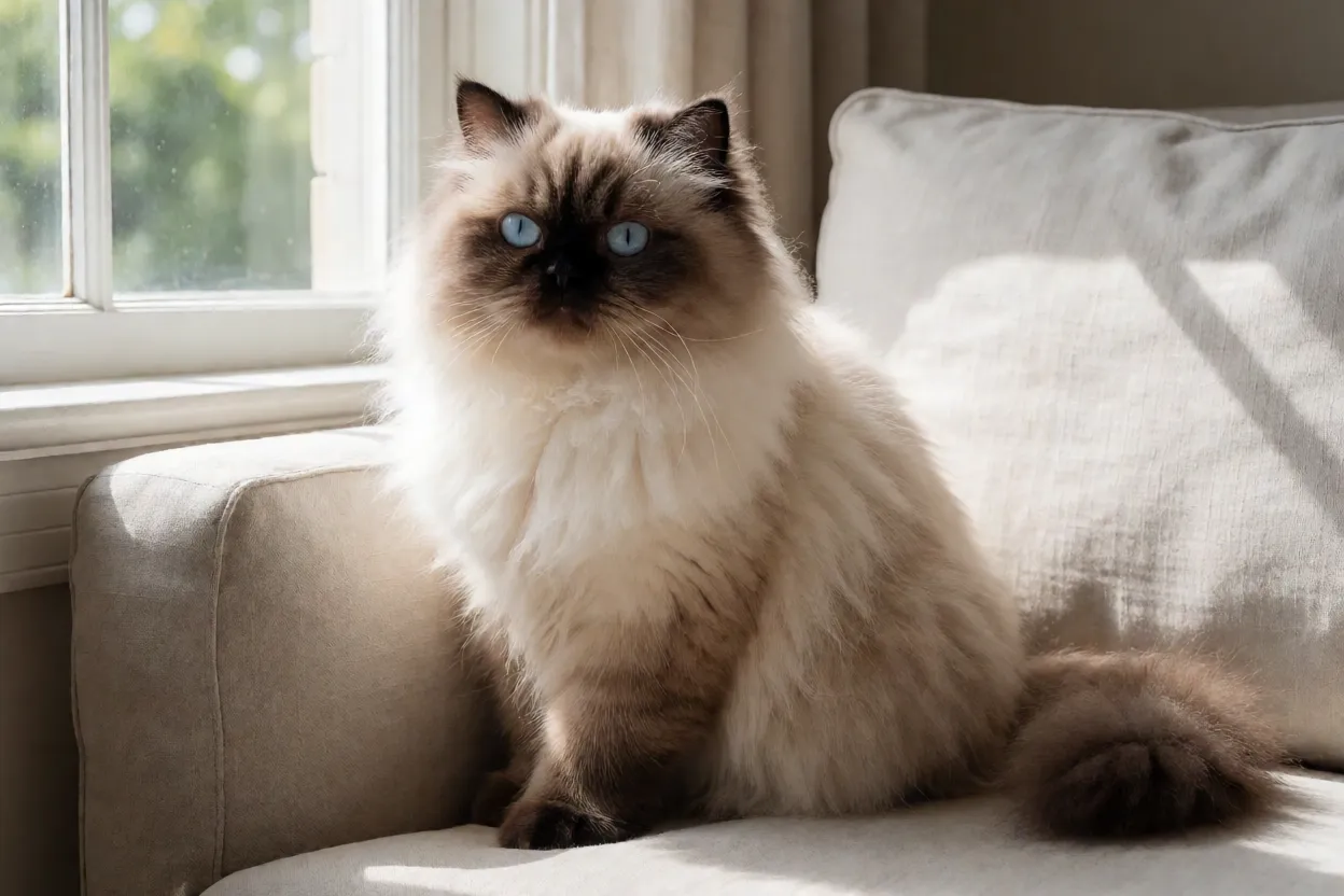 Gato Himalaio: características, personalidade e cuidados