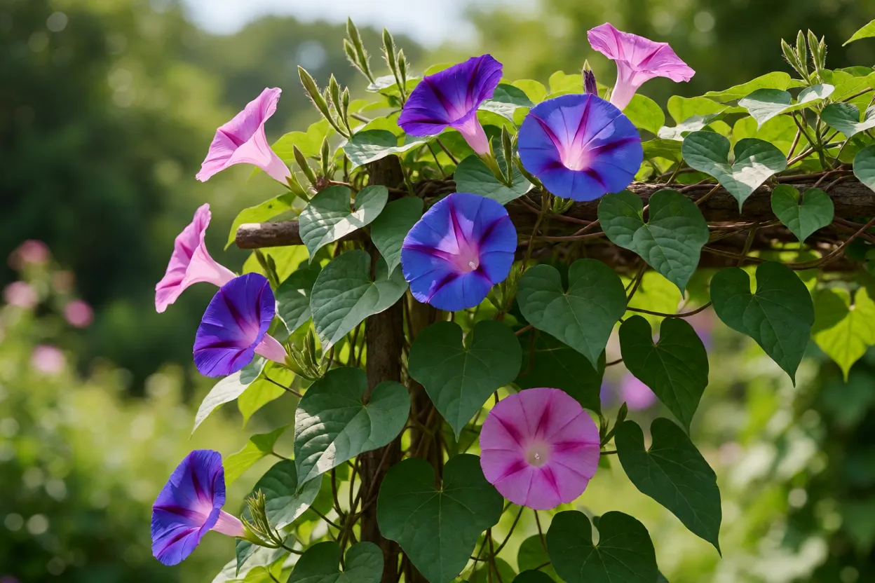 Glória-da-Manhã: como cultivar a trepadeira de flores em funil e cuidados