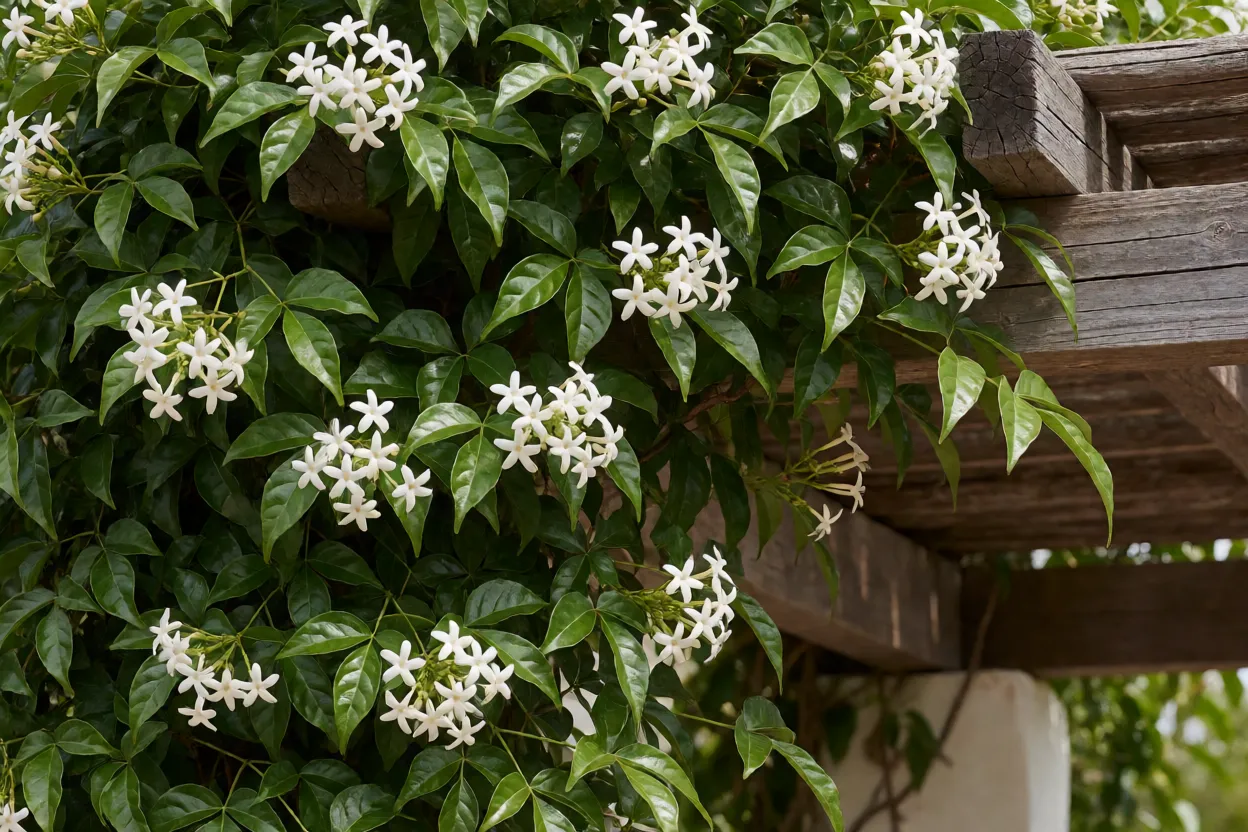 Jasmim-dos-açores: características, perfume e cuidados com a trepadeira