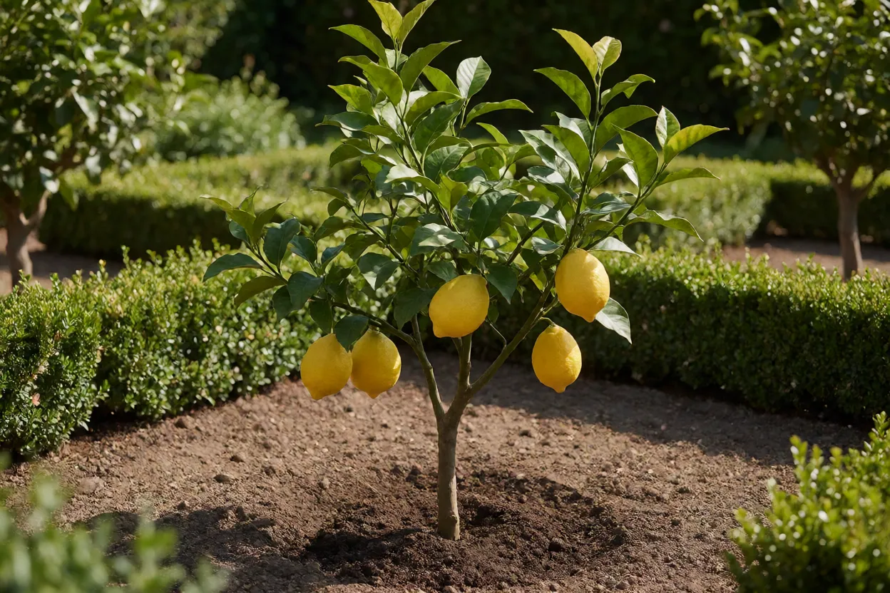 Limoeiro: tipos, cultivo, poda e como estimular a produção de limões Limoeiro plantado em local ensolarado com solo bem drenado