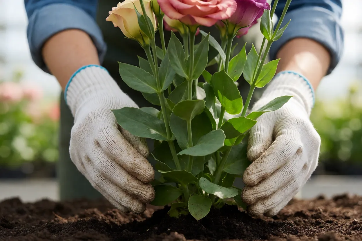 Lisianthus: como cultivar a flor delicada, floração e cuidados Adubação de lisianthus com fertilizante para flores