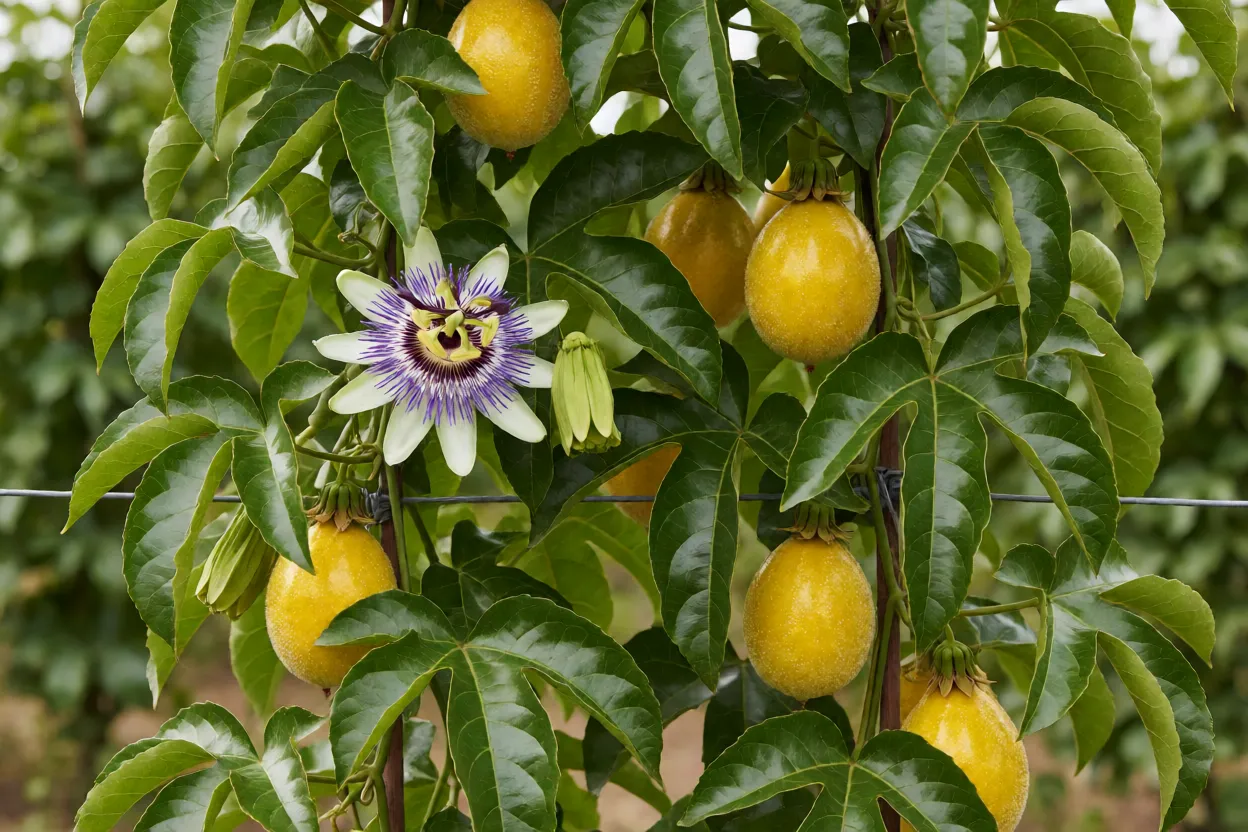 Maracujazeiro: como plantar, conduzir a trepadeira e estimular a frutificação
