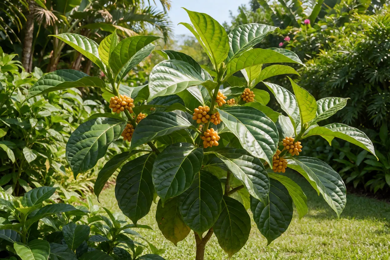 Noni cultivado em clima tropical brasileiro