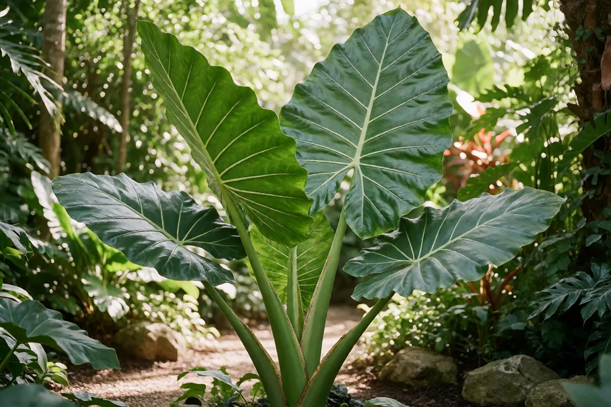 Orelha-de-elefante: variedades, tamanho das folhas e como cultivar