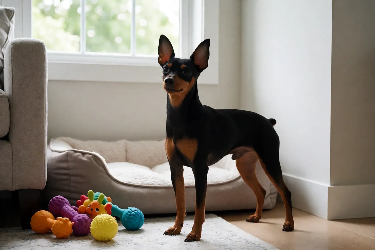Pinscher: tamanhos, personalidade e como cuidar da raça Ambiente seguro preparado para Pinscher