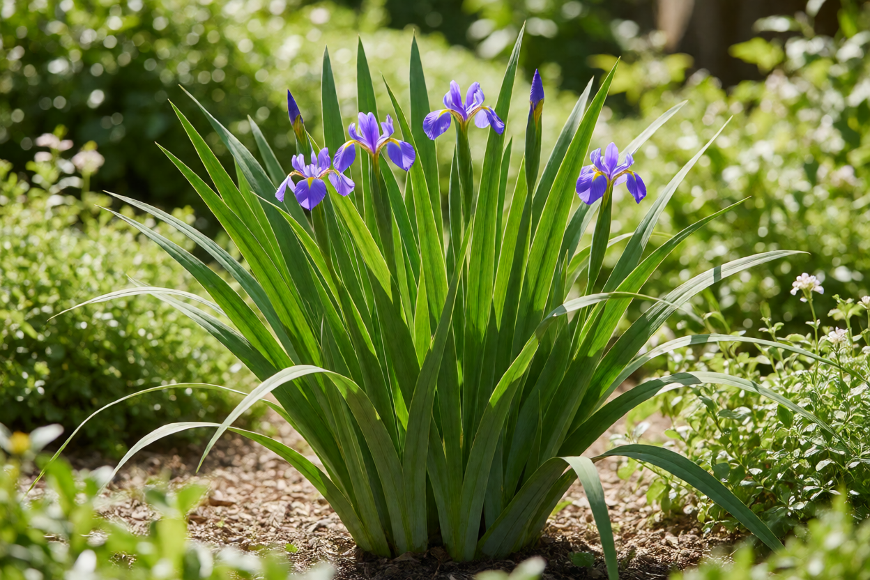 Resumo visual dos cuidados básicos com a moreia no jardim