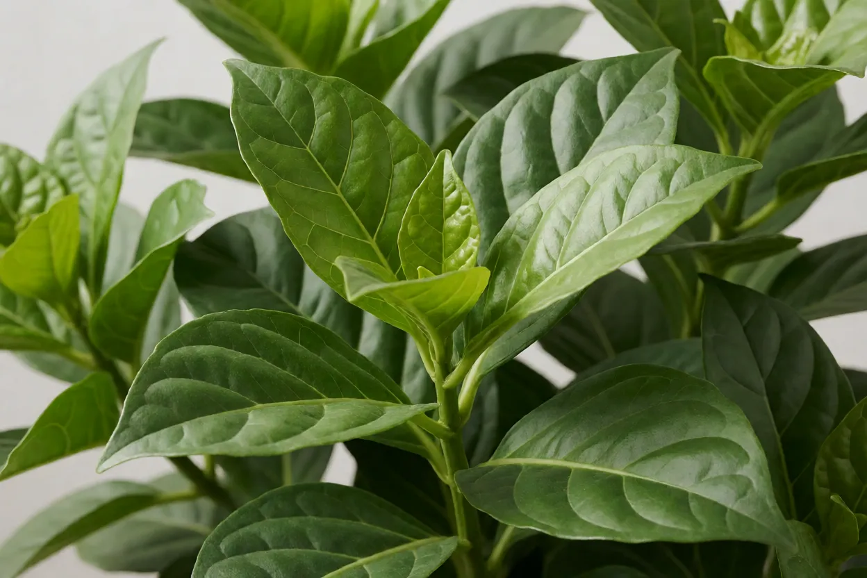 Quaresmeira: características, floração, cores e cuidados com a árvore Folhas saudáveis de quaresmeira sem sinais de pragas