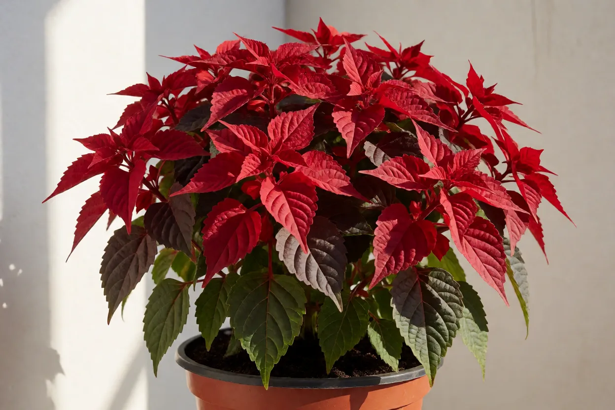 Sálvia: como cultivar, floração e cuidados com a planta Salvia splendens protegida ou em vaso em local abrigado no inverno