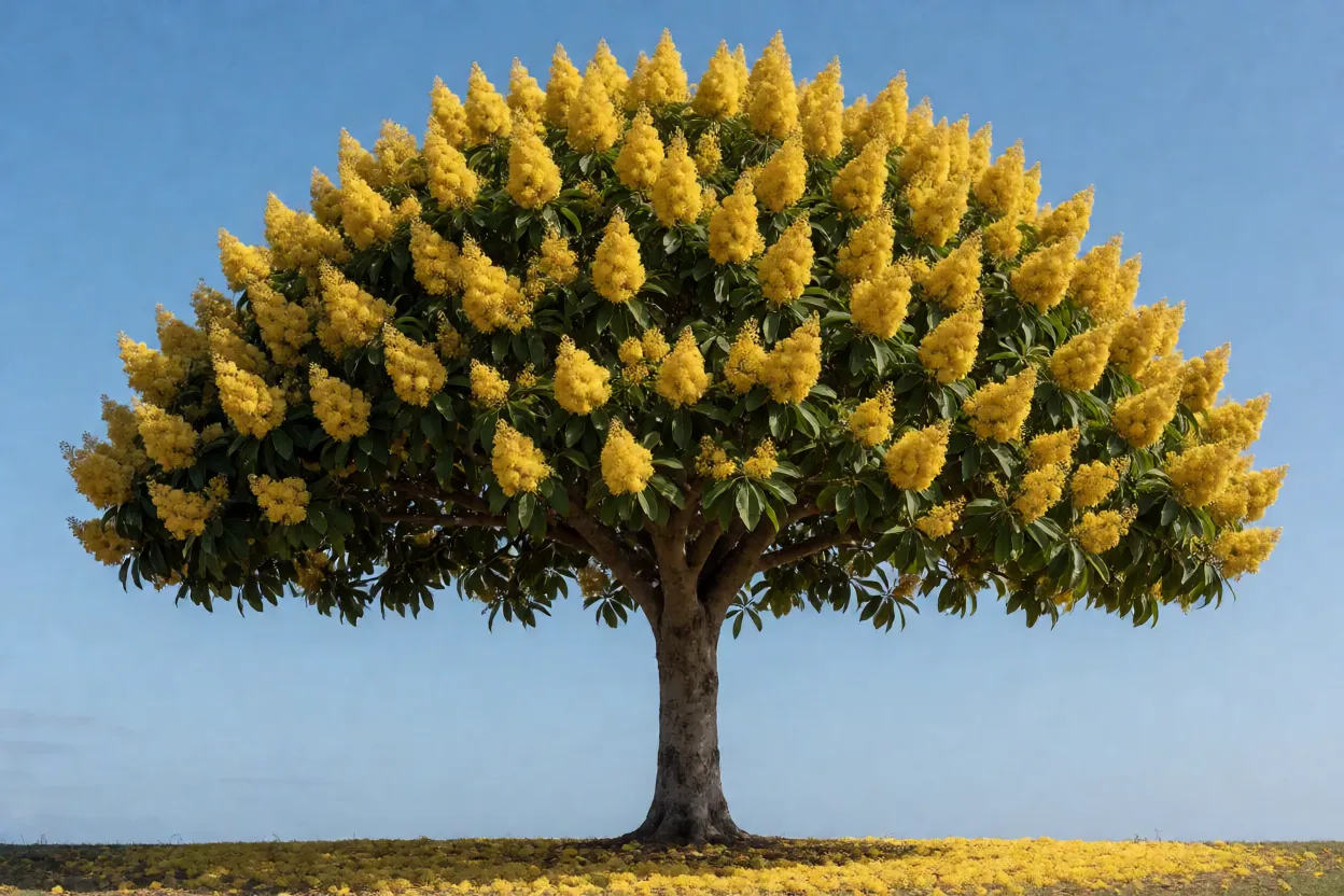 Sibipiruna: características da árvore, floração, crescimento e cuidados