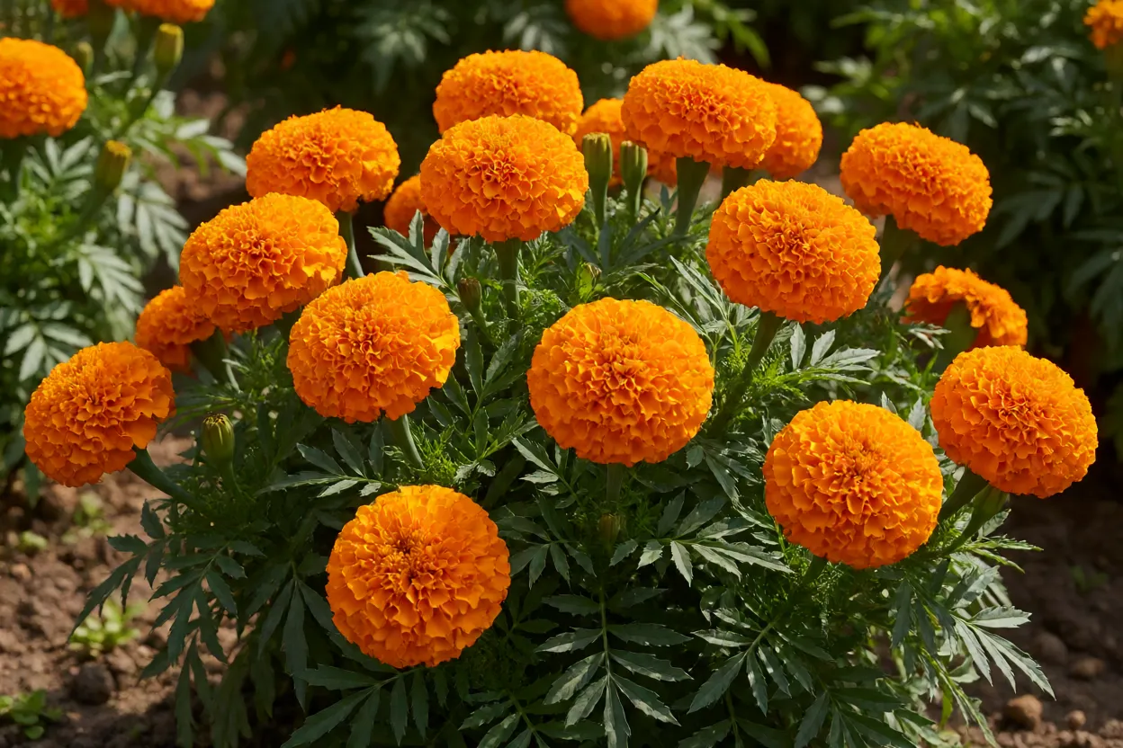 Tagete: como cultivar a flor laranja e cuidar no canteiro