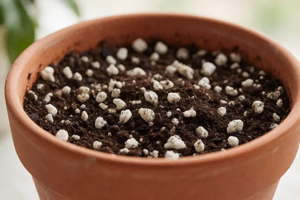 Trapoeraba: tipos, cores das folhas, características e como cultivar Vaso com substrato bem drenado preparado para plantar trapoeraba