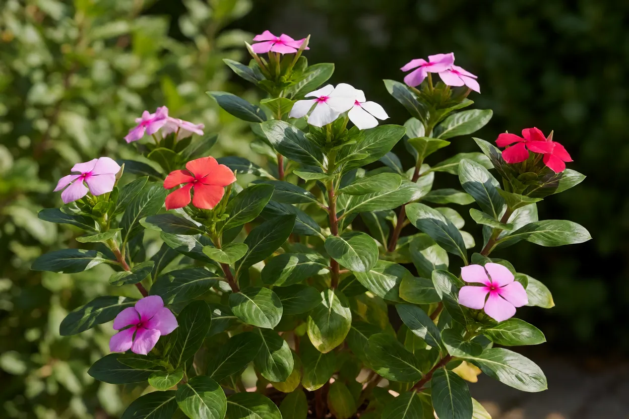 Vinca: cores das flores, floração, resistência ao calor e como cultivar Vinca saudável sob sol forte e calor intenso