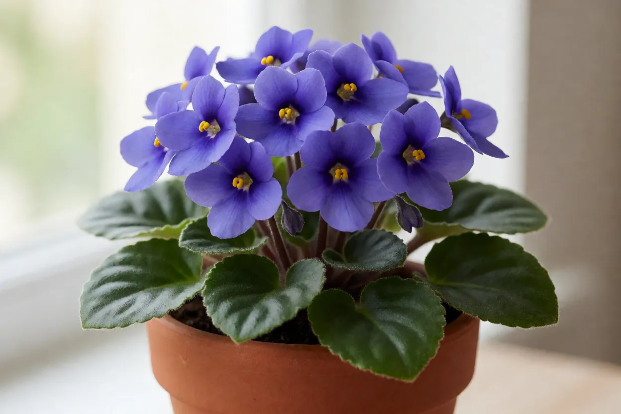 Violeta-persa: características, cores, floração e como cuidar da planta